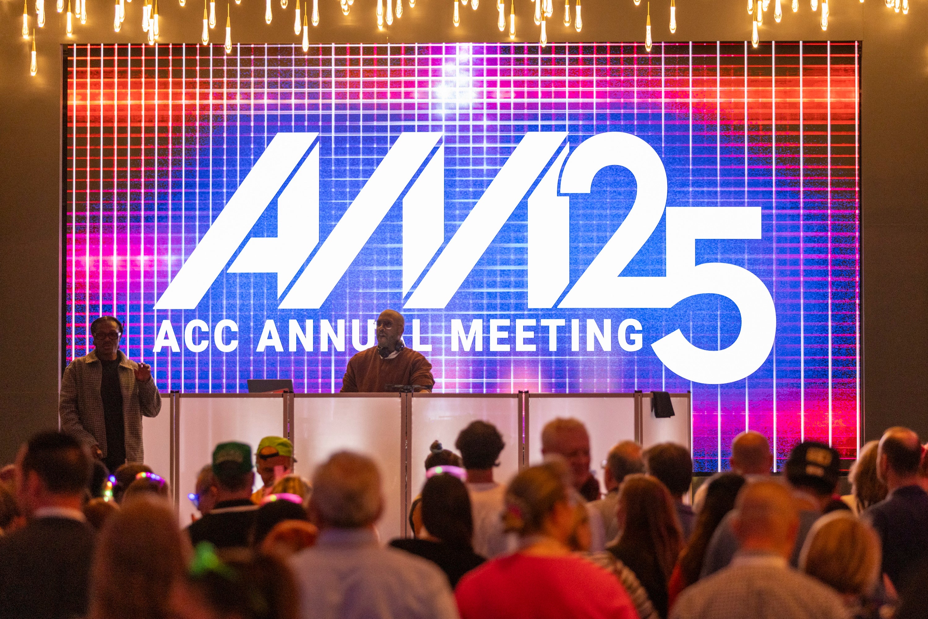 DJ Jazzy Jeff performs at the 2025 ACC Annual Meeting