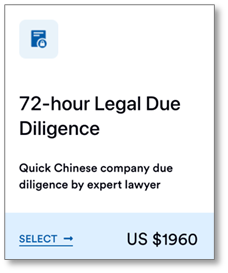 72-hour Legal Due Diligence