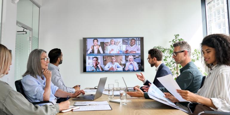 Virtual and in-person meeting